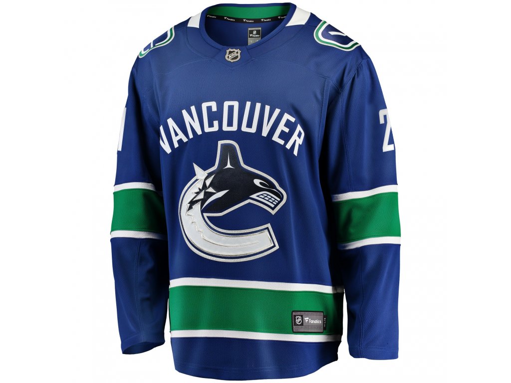 LOUI ERIKSSON Signed Vancouver Canucks Adidas Jersey