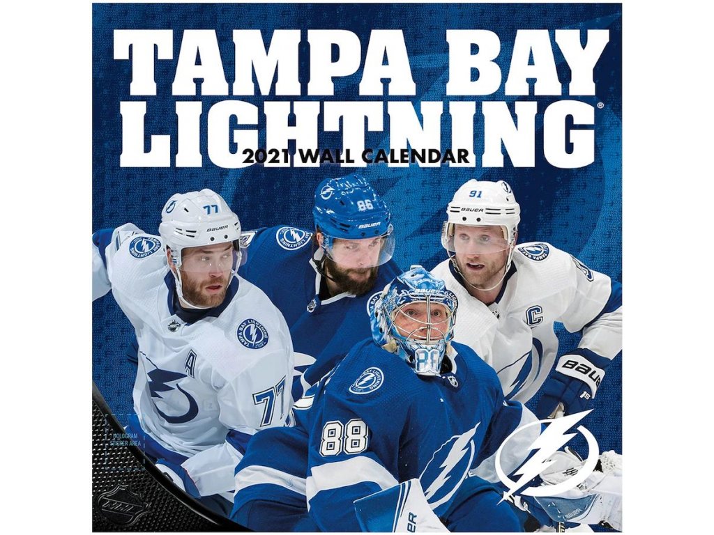 Kalendář Tampa Bay Lightning 2021 Wall Calendar FandaNHL.cz