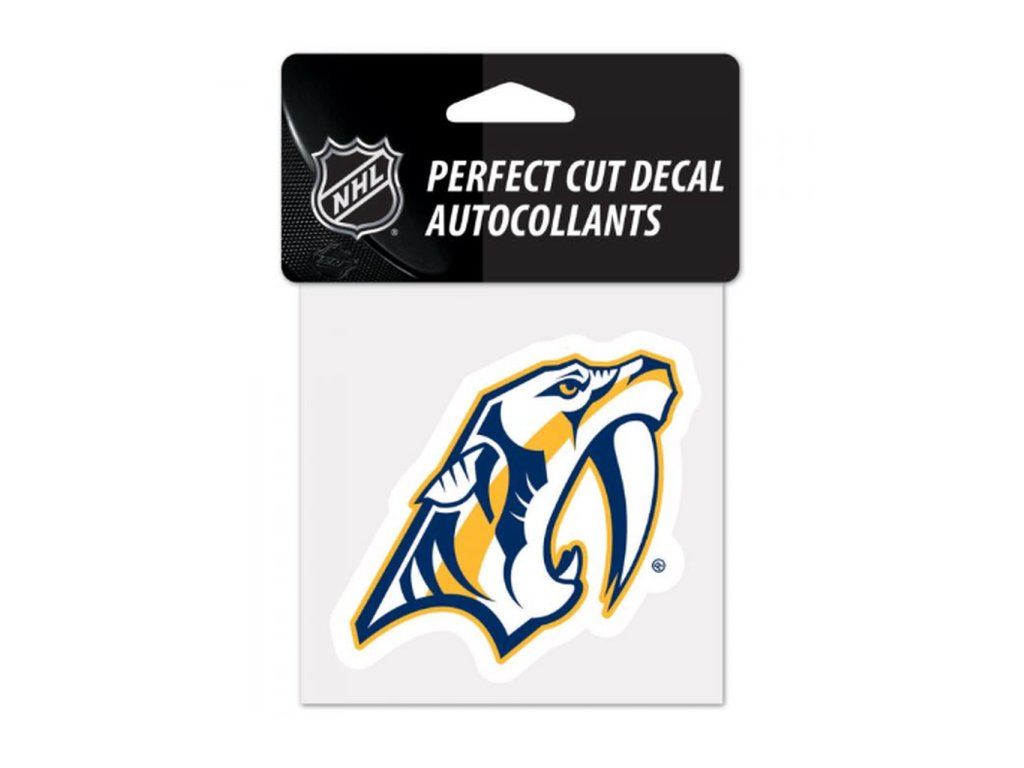 Samolepka Nashville Predators NHL Color Decal