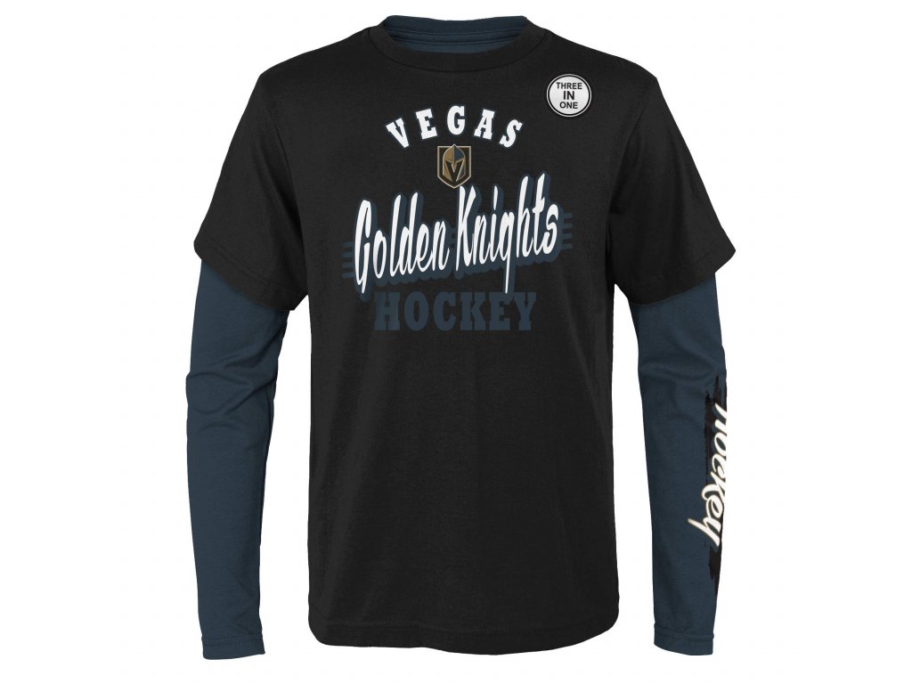 Dětská trička Vegas Golden Knights NHL Two-Man Advantage 3 in 1 Combo Set