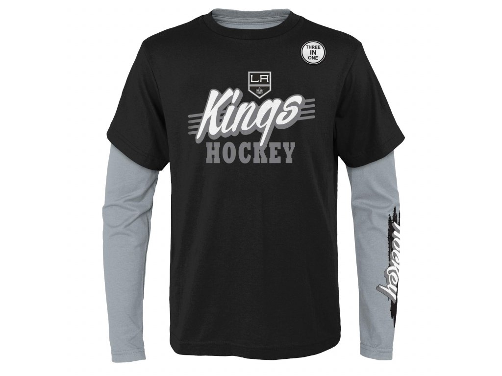 Dětská trička Los Angeles Kings NHL Two-Man Advantage 3 in 1 Combo Set