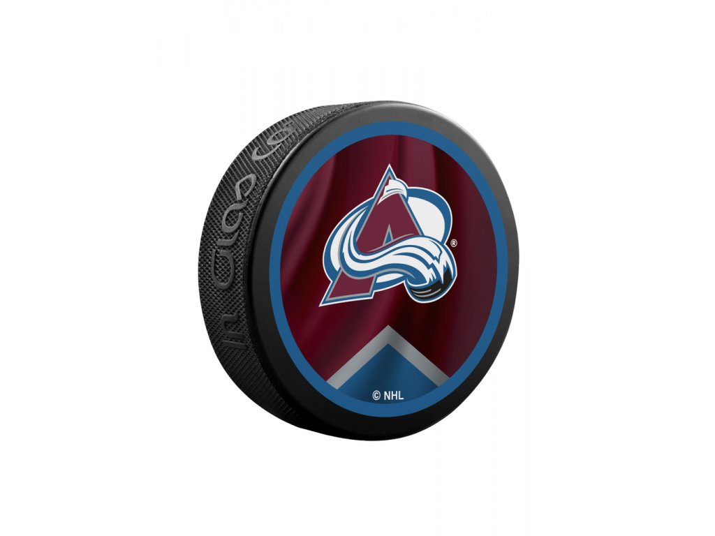 Puk Colorado Avalanche NHL Reverse Retro Jersey Souvenir Collector Hockey Puck