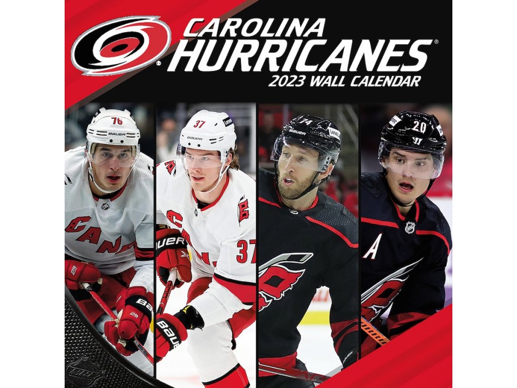 Kalendář Carolina Hurricanes 2023 Wall Calendar FandaNHL.cz