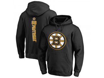Pánská mikina David Pastrňák #88 Boston Bruins NHL Backer Pullover Hoodie