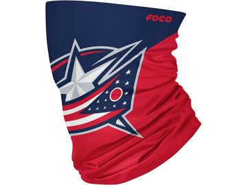 Nákrčník Columbus Blue Jackets Big Logo Elastic Gaiter Scarf