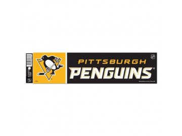 Samolepka Pittsburgh Penguins Bumper Strip