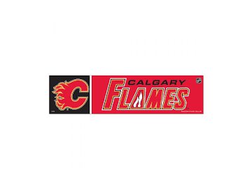 Samolepka Calgary Flames Bumper Strip