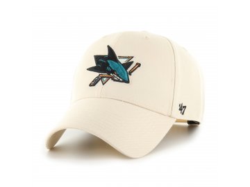 Pánská kšiltovka San Jose Sharks ’47 MVP SNAPBACK NHL