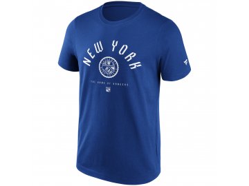 Pánské tričko New York Rangers College Stamp T-Shirt