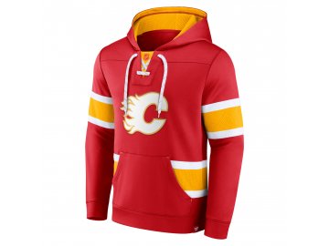 Pánská mikina Calgary Flames Mens Iconic NHL Exclusive Pullover Hoodie