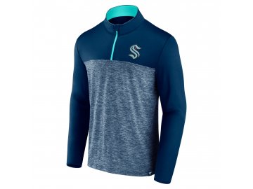 Pánská mikina Seattle Kraken Mens Iconic Defender 1/4 Zip