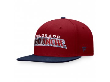 Pánská kšiltovka Colorado Avalanche Iconic Color Blocked Snapback