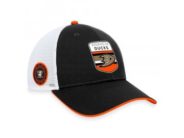 Pánská kšiltovka Anaheim Ducks Draft 2023 Podium Trucker Adjustable Authentic Pro