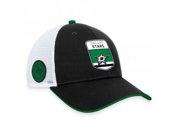 Pánská kšiltovka Dallas Stars Draft 2023 Podium Trucker Adjustable Authentic Pro