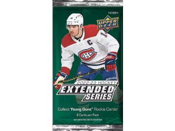 Hokejové Karty 2022-23 UD Extended Series Hobby Balíček