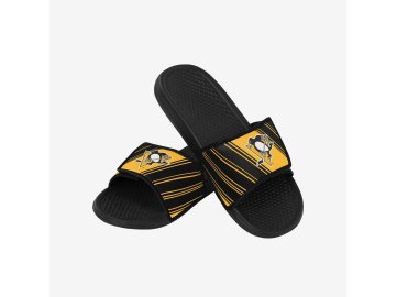 Pánské pantofle Pittsbgurgh Penguins Legacy Velcro Sport Slide Slipper