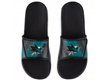 Pánské pantofle San Jose Sharks Legacy Velcro Sport Slide Slipper