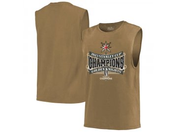 Pánské tričko Vegas Golden Knights 2023 Stanley Cup Champions Soft Hand Muscle Tank Top