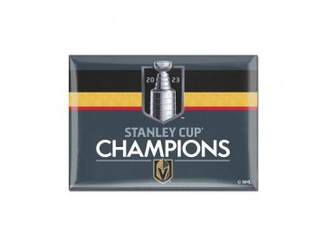 Magnet Vegas Golden Knights 2023 Stanley Cup Champions 2.5" x 3.5" Metal Fridge Magnet