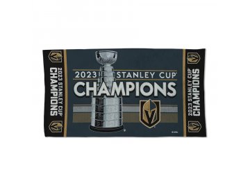 Ručník Vegas Golden Knights 2023 Stanley Cup Champions Locker Room 22'' x 42'' Two-Sided On Ice Towel