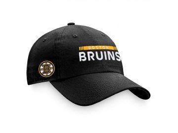 Pánská kšiltovka Boston Bruins Authentic Pro Game & Train Unstr Adj Black