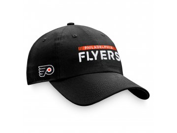 Pánská kšiltovka Philadelphia Flyers Authentic Pro Game & Train Unstr Adj Black