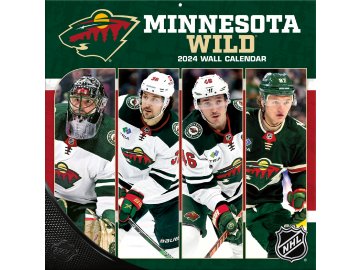 Kalendář Minnesota Wild 2024 Wall Calendar