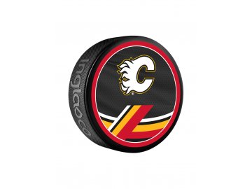 Puk Calgary Flames Reverse Retro Jersey 2022 Souvenir Collector Hockey Puck