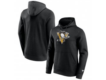 Pánská mikina Pittsburgh Penguins Primary Logo Graphic Hoodie Black