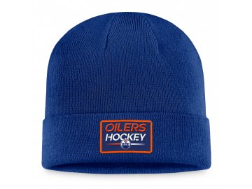 Pánská zimní čepice Edmonton Oilers Authentic Pro Prime Cuffed Beanie