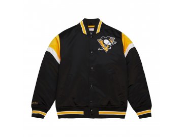 Pánská Bunda Pittsburgh Penguins NHL Heavyweight Satin Jacket