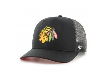 Pánská kšiltovka Chicago Blackhawks Black