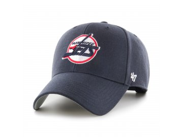 Pánská kšiltovka Winnipeg Jets Sure Shot Snapback ’47 MVP Navy