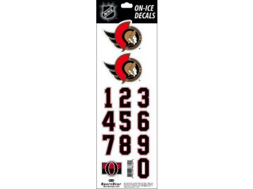Samolepky na helmu Ottawa Senators Decals New Logo