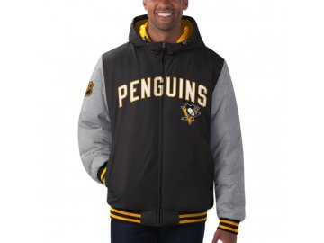 Pánská Bunda Pittsburgh Penguins Cold Front Polyfilled Padded Jacket w. Hood