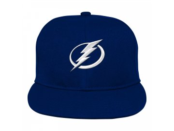 Dětská Kšiltovka Tampa Bay Lightning Logo Flatbrim Snapback