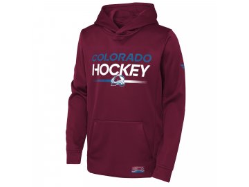 Dětská Mikina Colorado Avalanche Authentic Pro Hoodie Po Hood