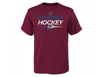 Dětské Tričko Colorado Avalanche Apro Wordmark Ss Ctn Tee