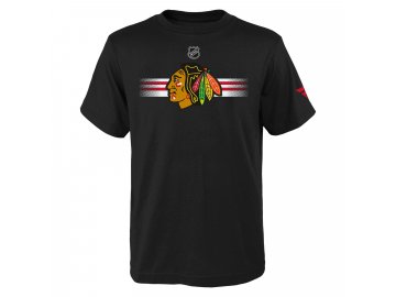 Dětské Tričko Chicago Blackhawks Apro Logo Ss Ctn Tee