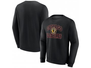 Pánská Mikina Chicago Blackhawks Fleece Crew