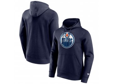 Pánská Mikina Edmonton Oilers Primary Logo Graphic Hoodie