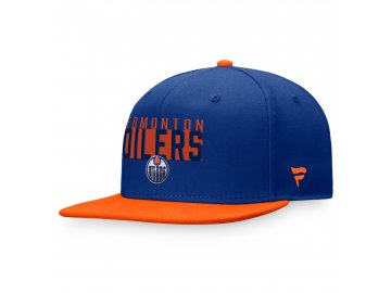 Pánská Kšiltovka Edmonton Oilers Fundamental Color Blocked Snapback