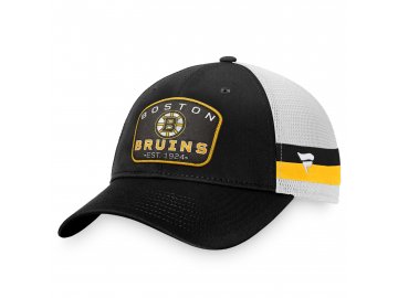 Pánská Kšiltovka Boston Bruins Fundamental Structured Trucker