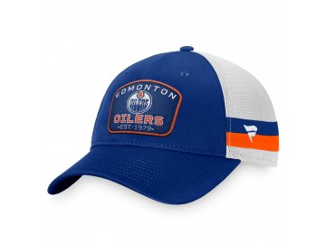 Pánská Kšiltovka Edmonton Oilers Fundamental Structured Trucker