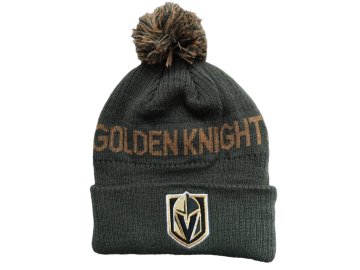 Dětská Zimní Čepice Vegas Golden Knights Cufed Knit With Pom