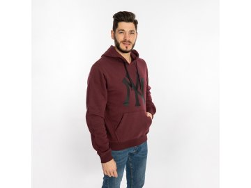 Pánská mikina New York Yankees MLB Imprint ’47 BURNSIDE Pullover Hood