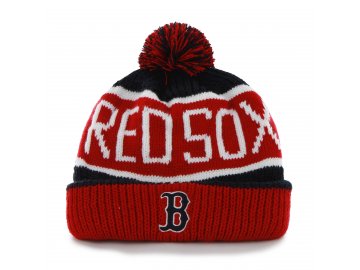 Pánská Zimní čepice Boston Red Sox Calgary '47 Cuff Knit