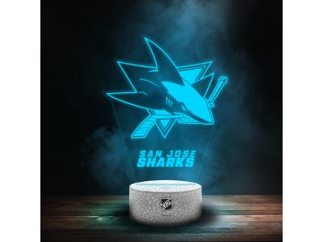 Sharks LED Licht Logo v2 sample box