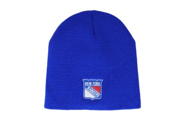 Pánská Zimní Čepice New York Rangers Cuffless Knit Royal