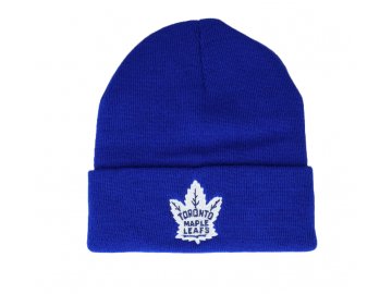 Pánská Zimní Čepice Toronto Maple Leafs Cuffed Knit Royal